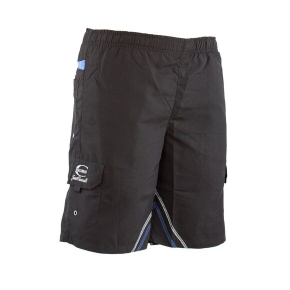 New Just Cavalli Men XXS / EU 44 Black Swim Board Shorts Trunks Side Pocket - Picture 3 of 6